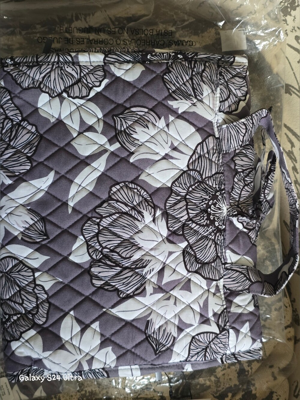 Vera Bradley Hanging Travel Organizer in Moon Shadow Meadow Decor NWT - Picture 8 of 15